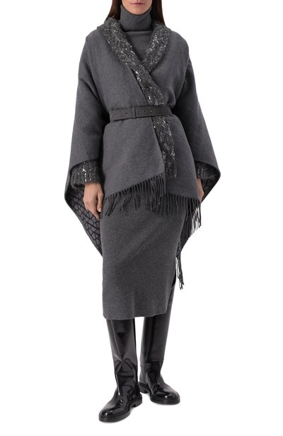 Шерстяной кардиган BRUNELLO CUCINELLI, арт. MDUR15206, фото 2