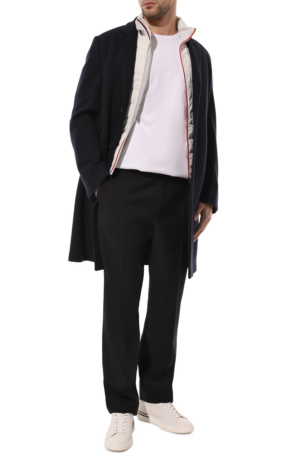 Кожаные кеды BOSS, арт. 50493242, фото 2