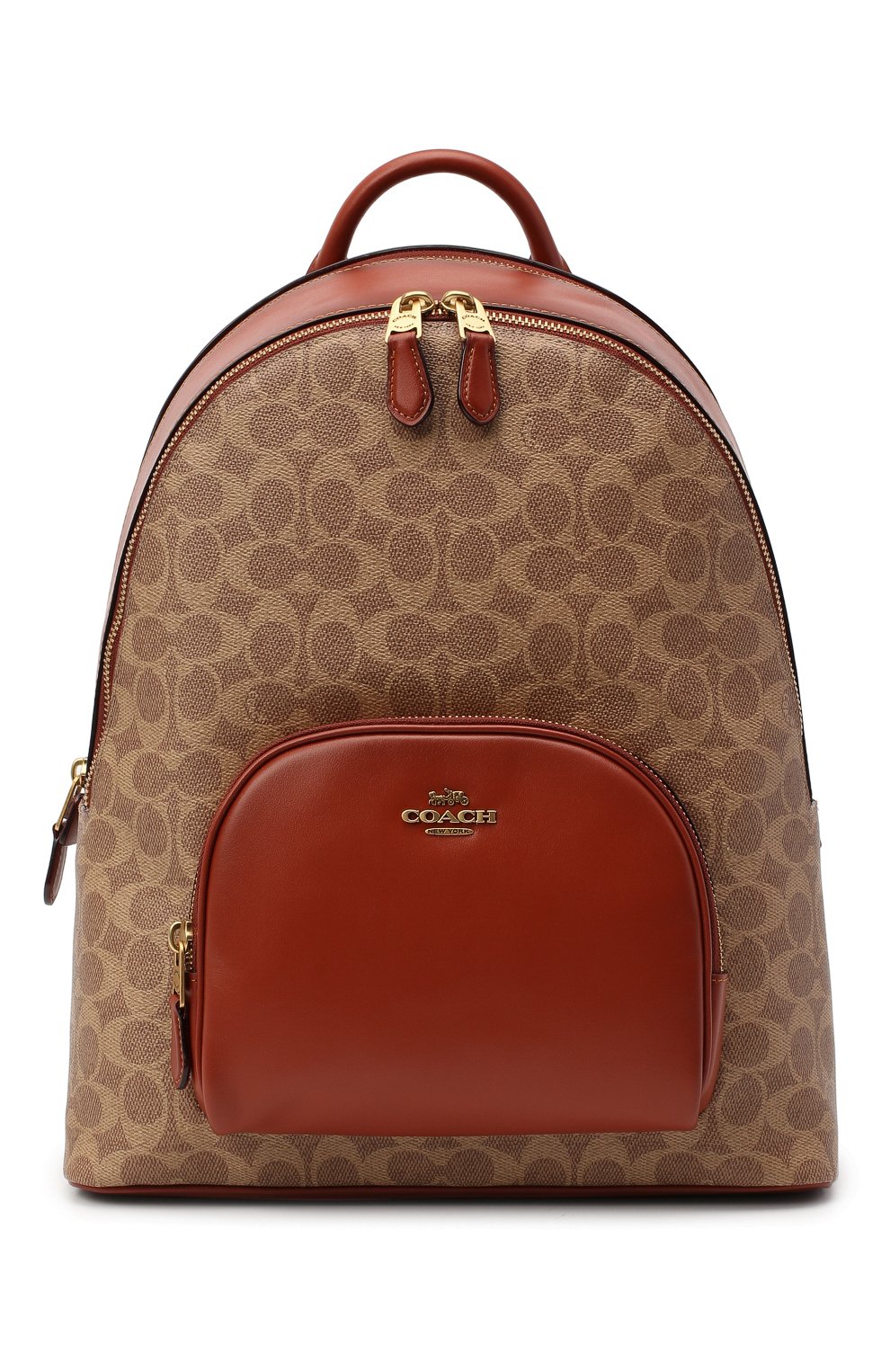 Рюкзак carrie COACH коричневого цвета по цене 54550 руб., арт. 1028, фото 1 Рюкзак carrie COACH, арт. 1028, фото 1