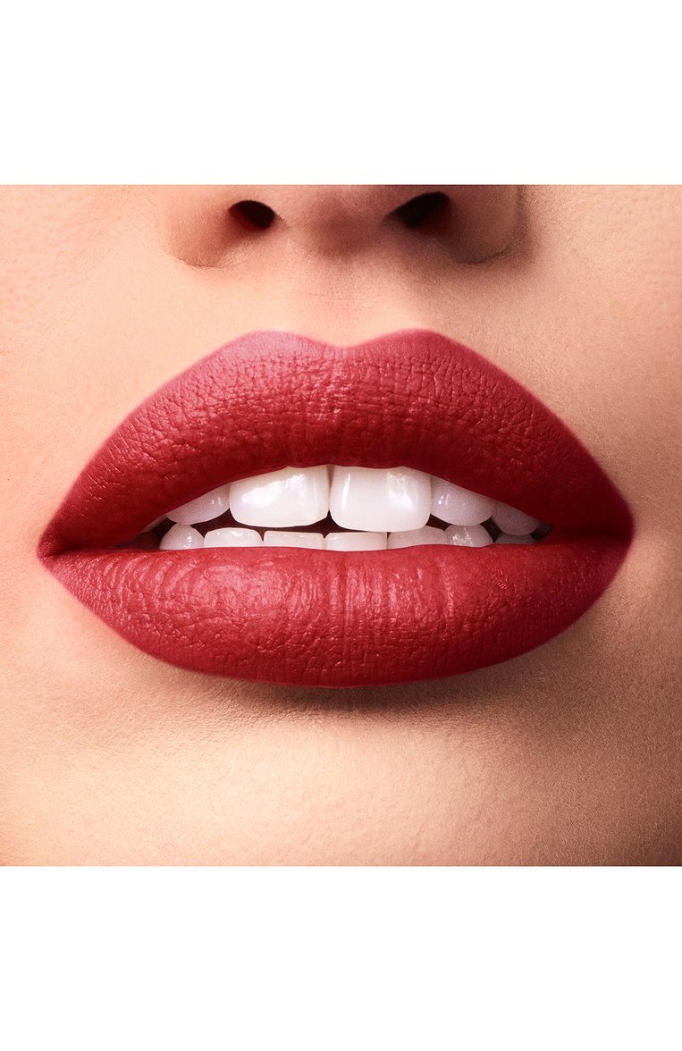 Матовая помада для губ rouge stiletto lumi matte, оттенок  dirty red 147l (2g) CHRISTIAN LOUBOUTIN  цвета, арт. 8435415077729 | Фото 6 (Региональные ограничения белый список (Axapta Mercury): Не проставлено; Нос: Не проставлено; Финишное покрытие: Матовый)