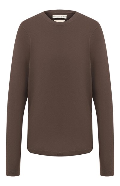 Женская хлопковый лонгслив BOTTEGA VENETA, арт. 575715/VA8E0