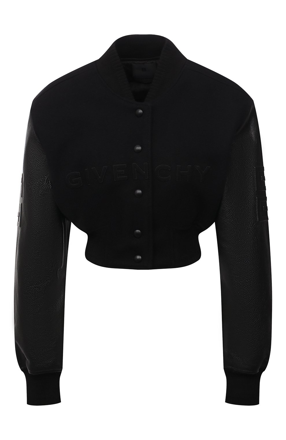 Шерстяной бомбер GIVENCHY черного цвета по цене 266000 руб., арт. BW00CQ611N, фото 1 Шерстяной бомбер GIVENCHY, арт. BW00CQ611N, фото 1