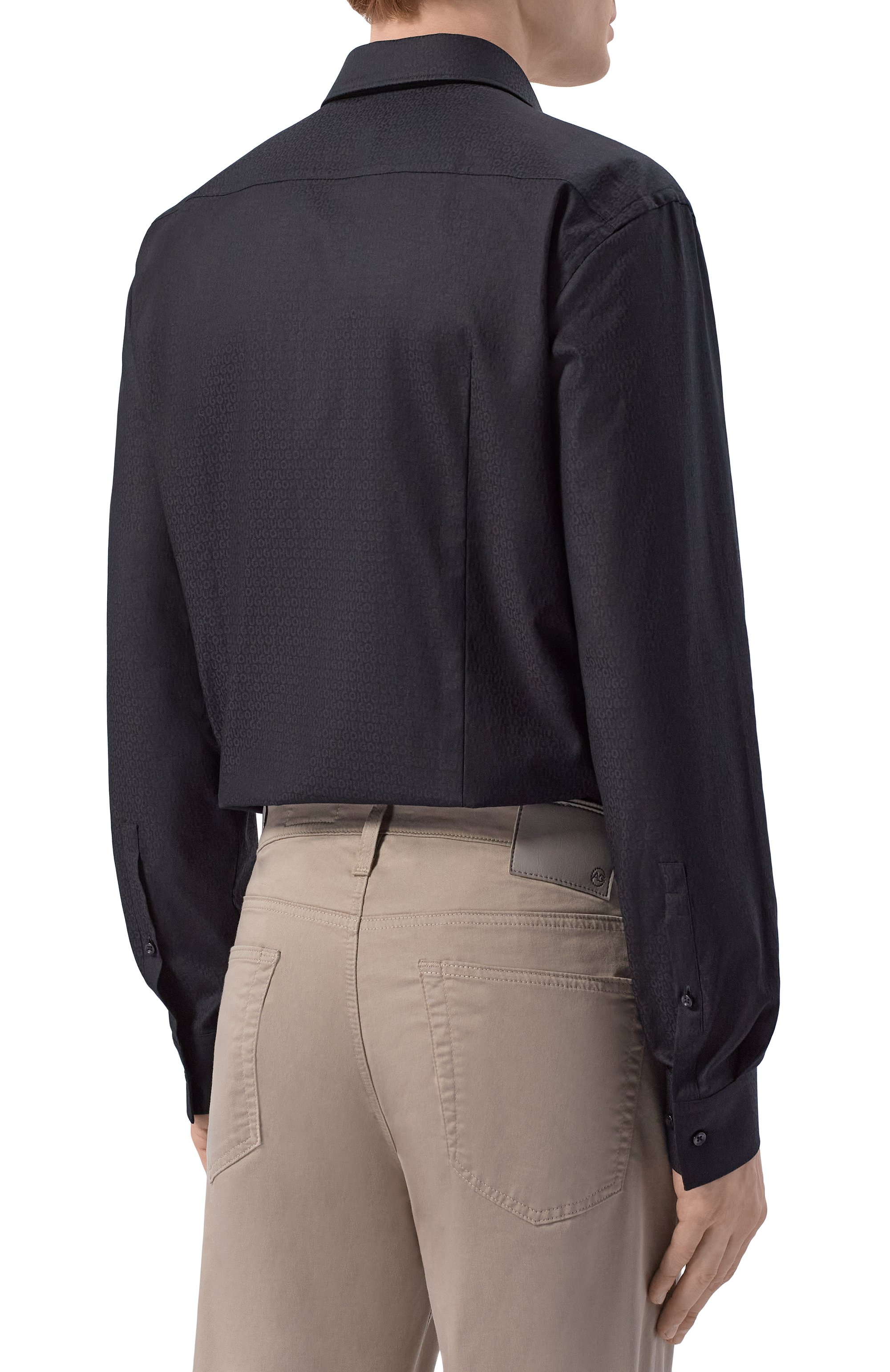 Хлопковая сорочка HUGO, арт. 50555295, фото 4