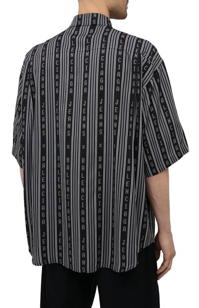 Рубашка из вискозы BALENCIAGA, арт. 647354/TKL32, фото 4