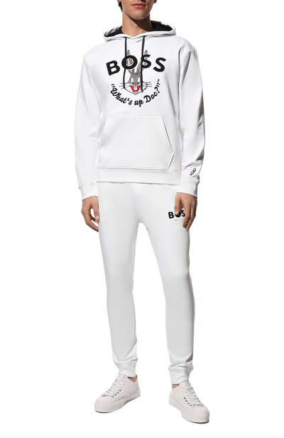 Хлопковое худи looney tunes x boss BOSS, арт. 50486315, фото 2