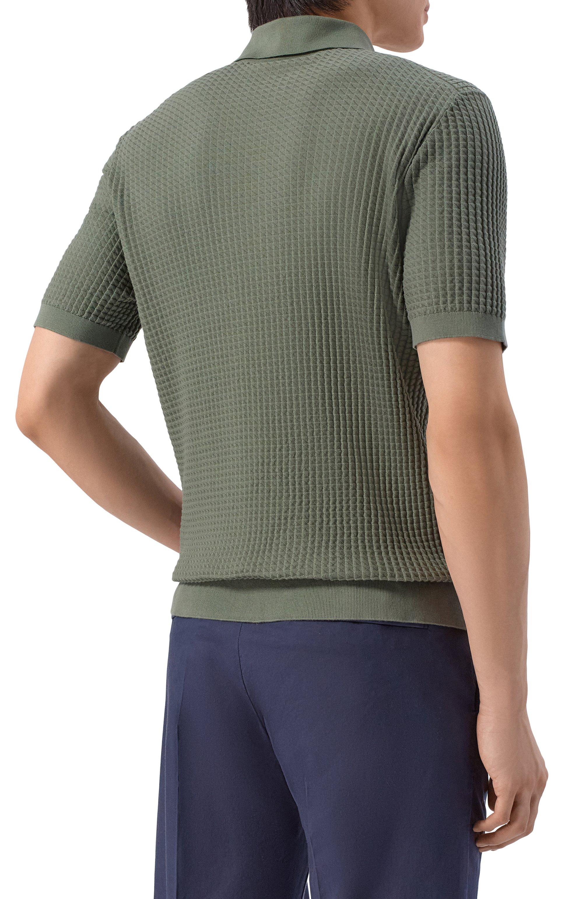 Хлопковое поло STEFANO RICCI, арт. K818118P13/F26284, фото 4