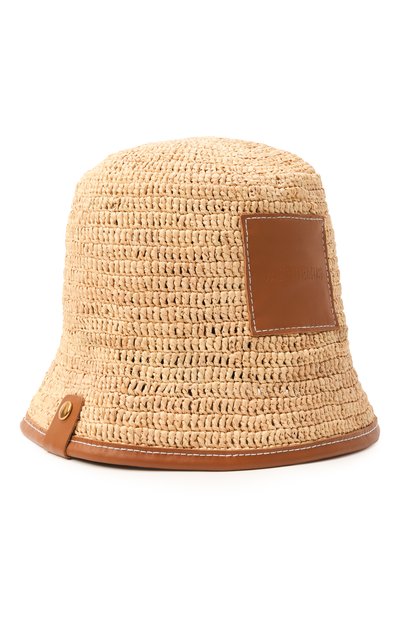 Женская панама из рафии JACQUEMUS, арт. 245AC642-3072