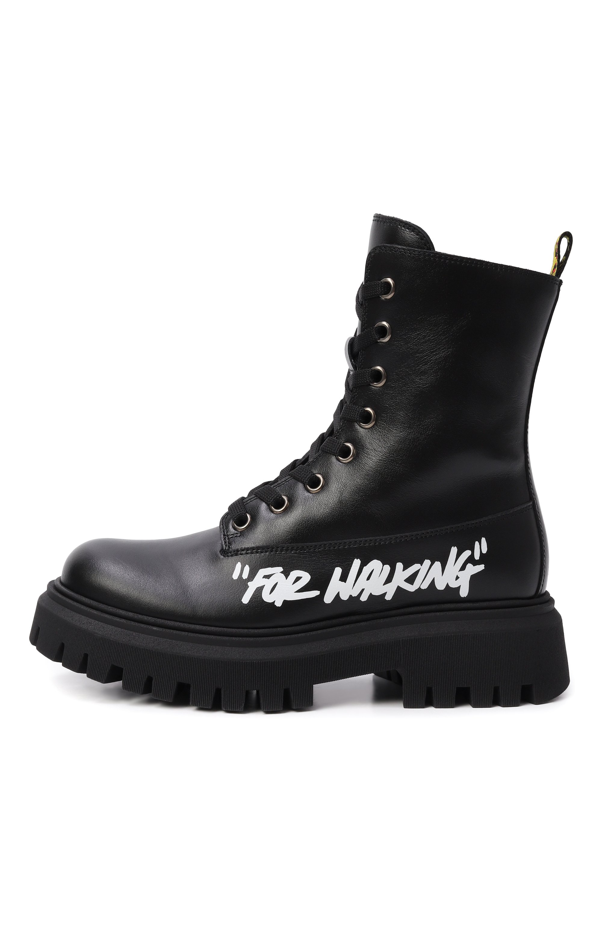 Кожаные ботинки OFF-WHITE, арт. 0GID002F25LEA0011001/29-33, фото 2