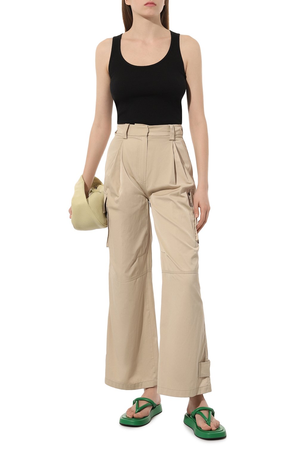 Хлопковая майка MM6, арт. S62NL0033/S24579, фото 2