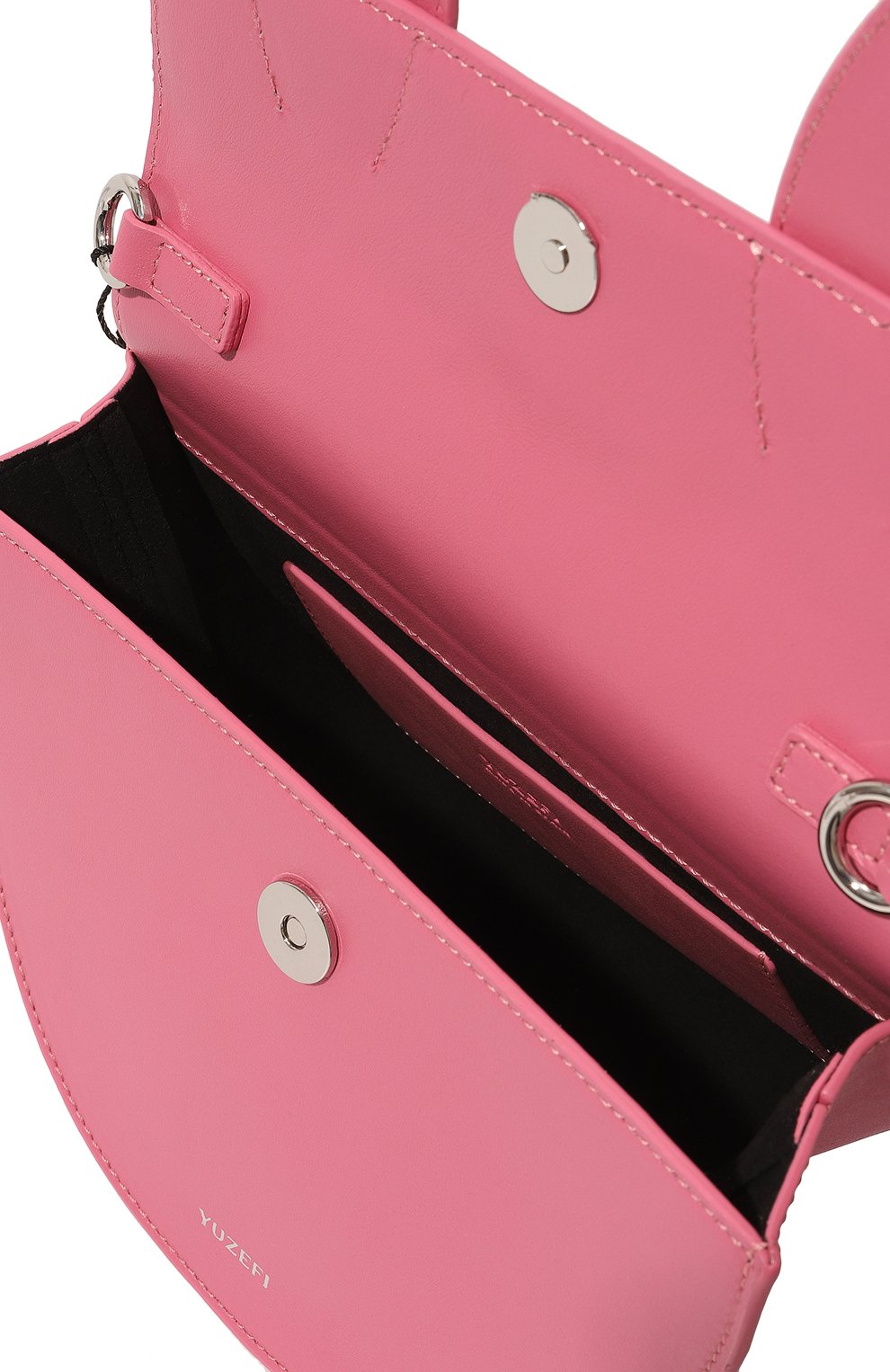 Сумка pretzel YUZEFI розового цвета по цене 57000 руб., арт. YUZAW22-HB-PRZ-27, фото 5 Сумка pretzel YUZEFI, арт. YUZAW22-HB-PRZ-27, фото 5