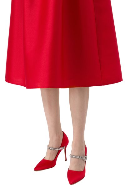 Туфли hamedi 105 MANOLO BLAHNIK, арт. 424-1926/SAT, фото 3