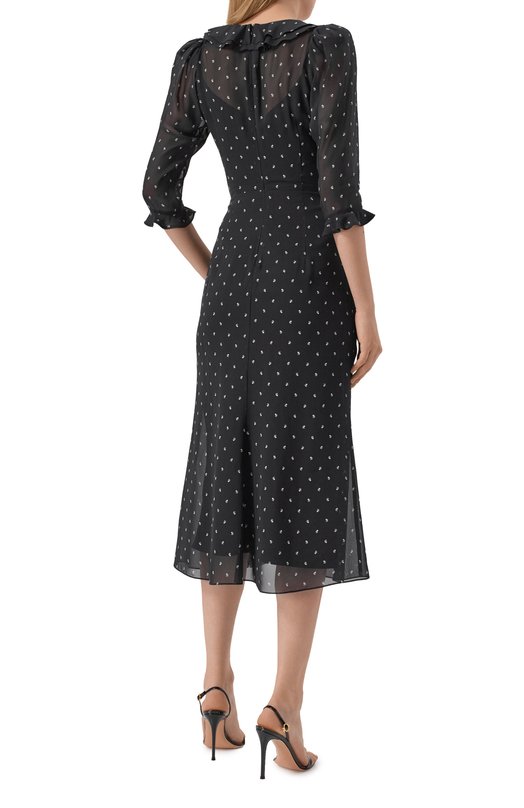 Платье из вискозы Ellyme 00372 Чёрный  00372 Фото 3