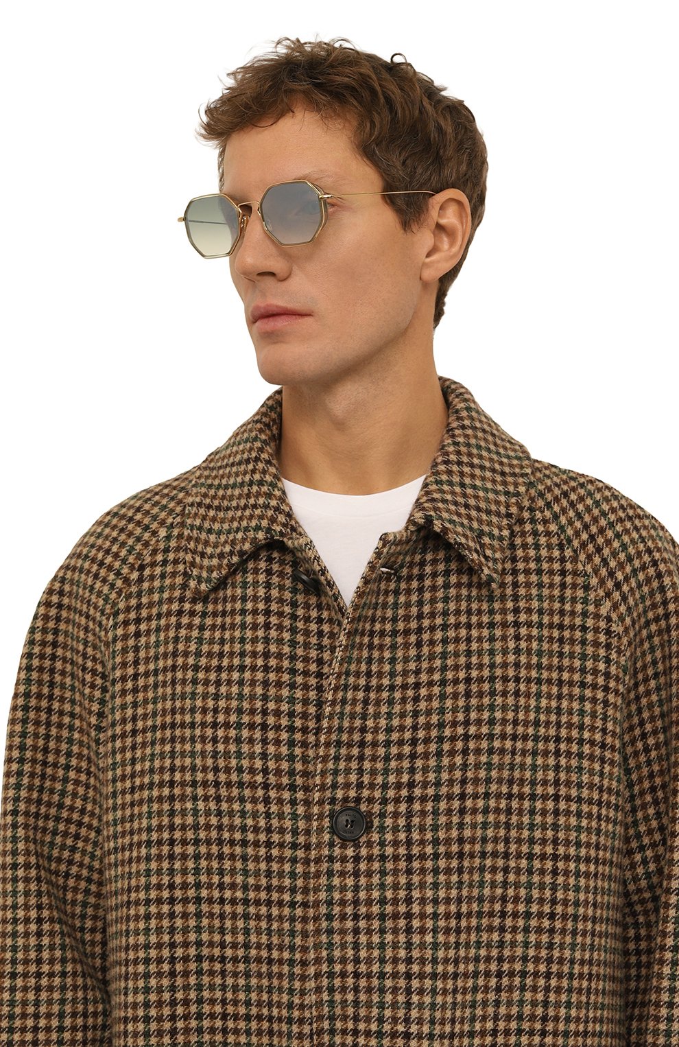 Солнцезащитные очки EYEPETIZER голубого цвета по цене 19950 руб., арт. T0MMAS0 E/E-4-25F, фото 3 Солнцезащитные очки EYEPETIZER, арт. T0MMAS0 E/E-4-25F, фото 3