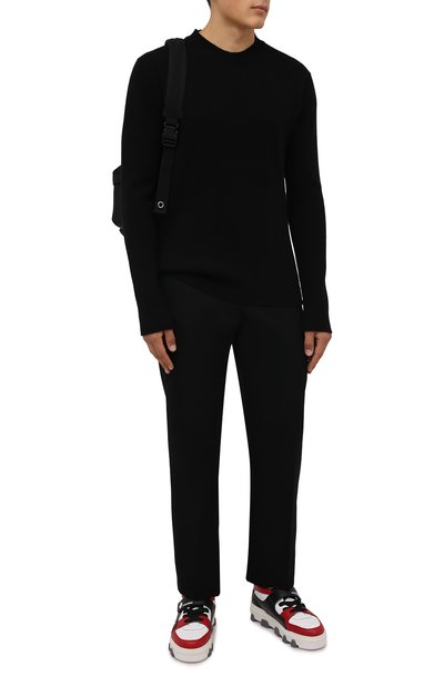 Кожаные кеды basket icon DSQUARED2, арт. SNM0182 01500001, фото 2