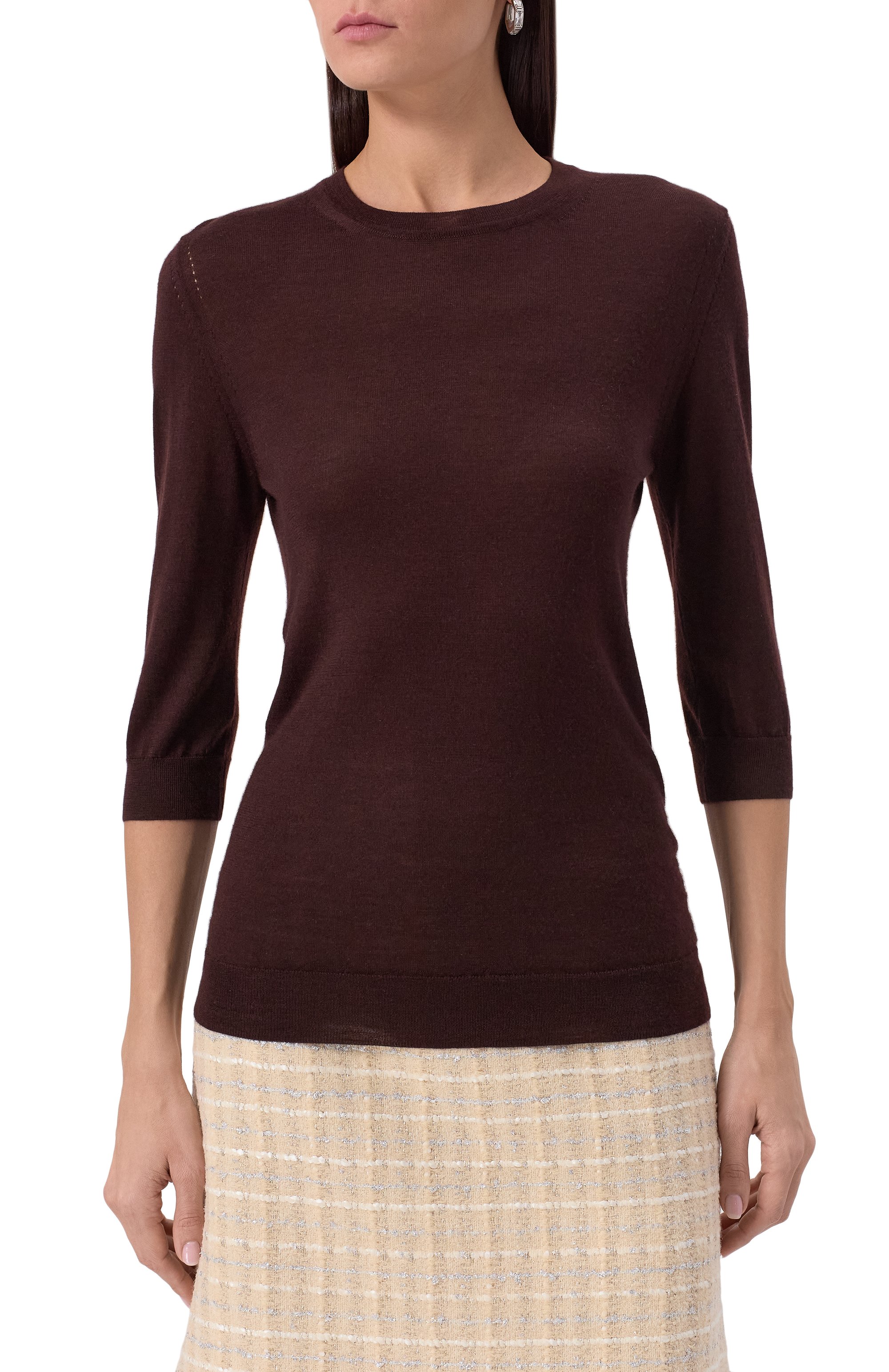 Пуловер из кашемира и шелка MVST, арт. WF61-713MU, фото 3