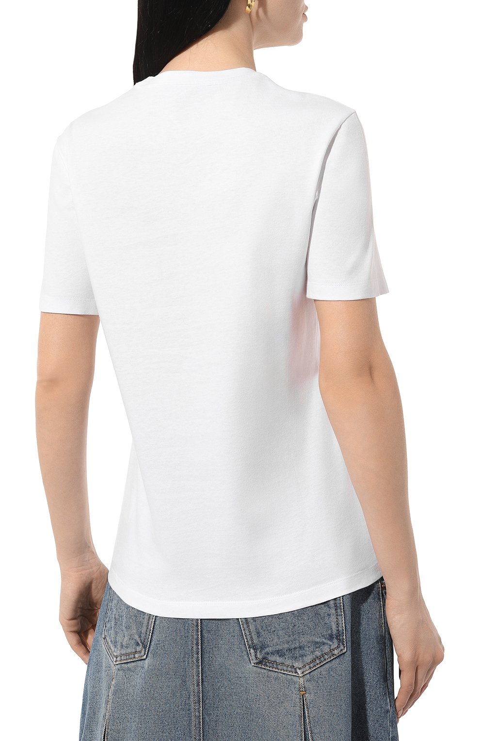 Хлопковая футболка VERSACE, арт. 1014271/1A10145, фото 4