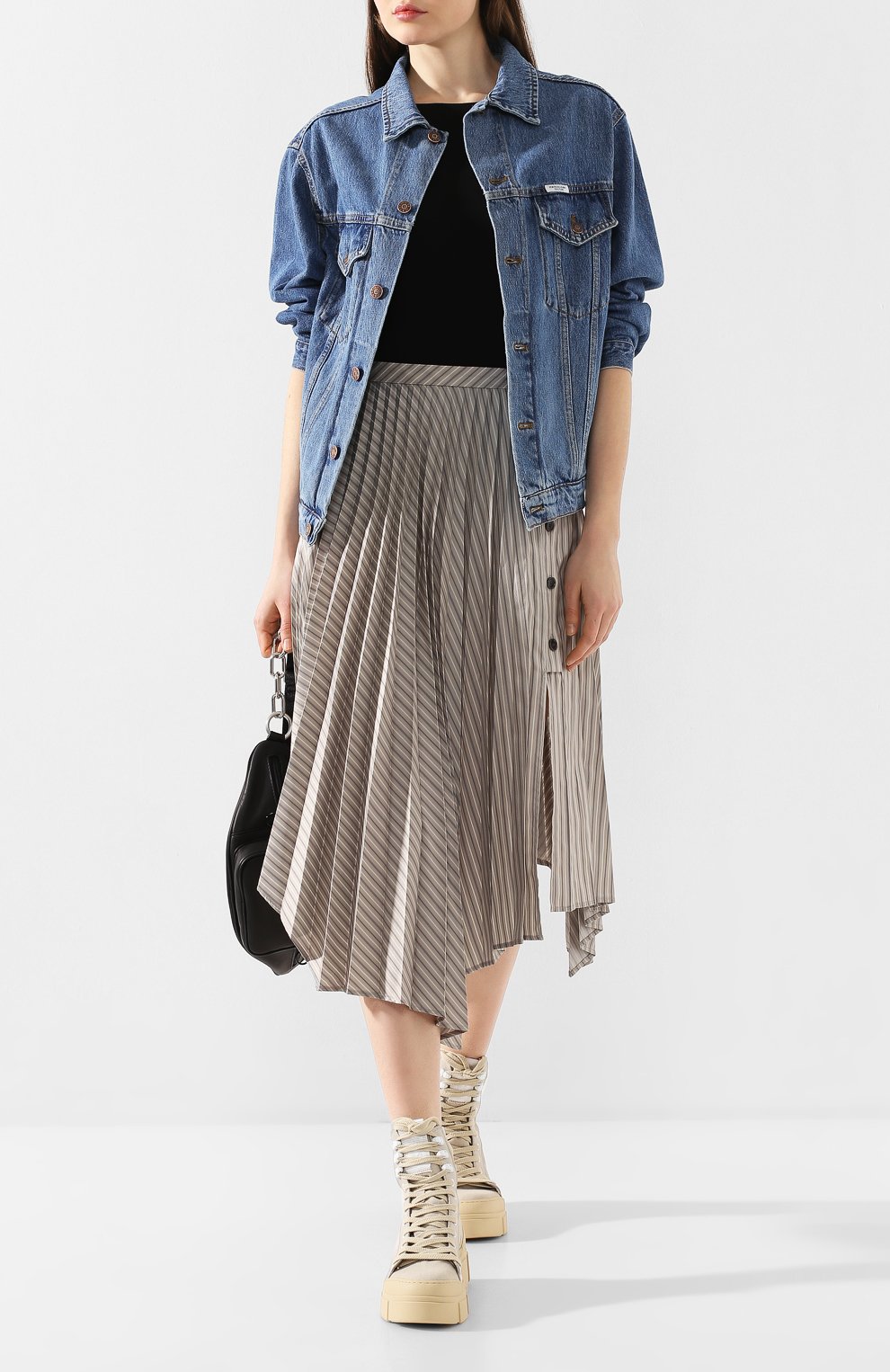 Хлопковое боди ACNE STUDIOS, арт. AL0120/W, фото 2