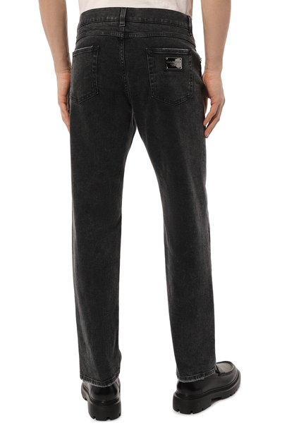 Джинсы DOLCE & GABBANA темно-серого цвета по цене 74850 руб., арт. GYQFCD/G8GS6, фото 4 Джинсы DOLCE & GABBANA, арт. GYQFCD/G8GS6, фото 4