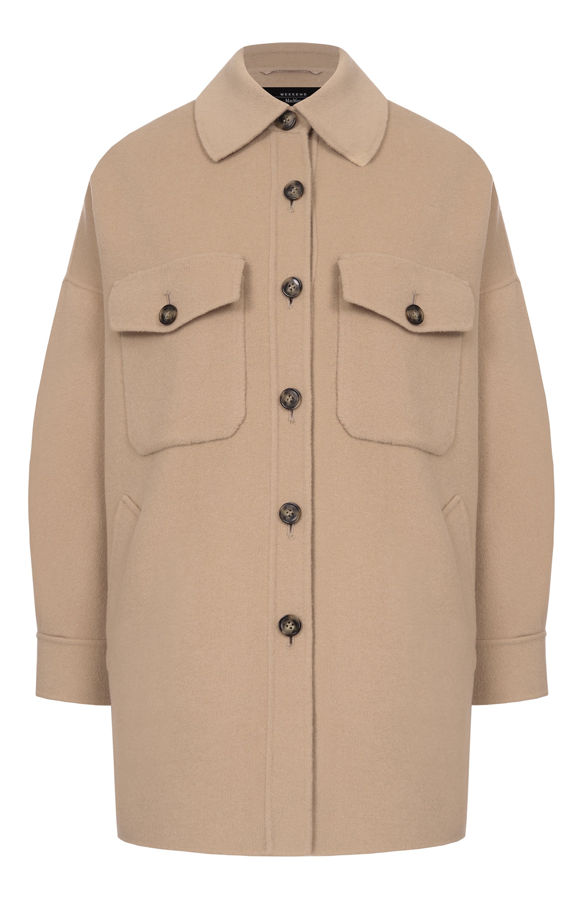 Шерстяная куртка-рубашка WEEKEND MAX MARA, арт. WKDLASER, фото 1