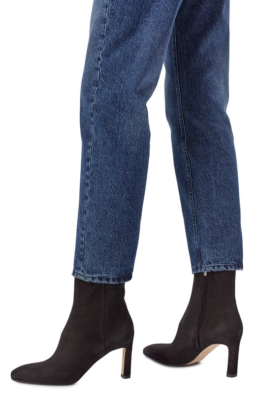 Замшевые ботильоны MVST by Sergio Rossi MVST B15750/MCAZ01 Чёрный  B15750/MCAZ01 Фото 2