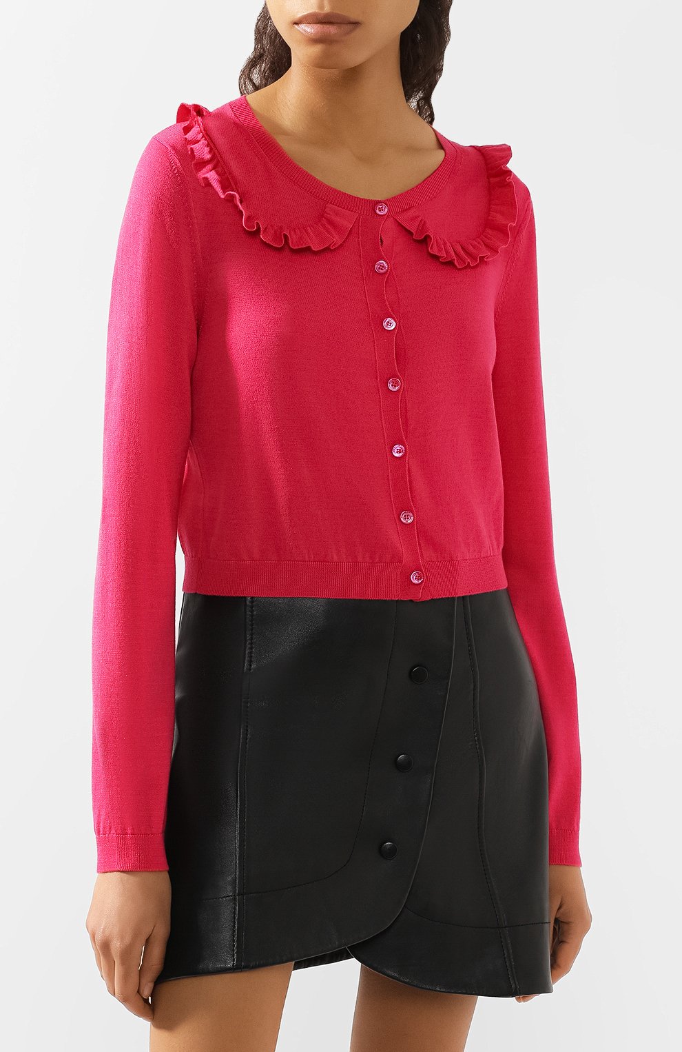 Кардиган из смеси шерсти и шелка REDVALENTINO, арт. TR0KAA66/545, фото 3