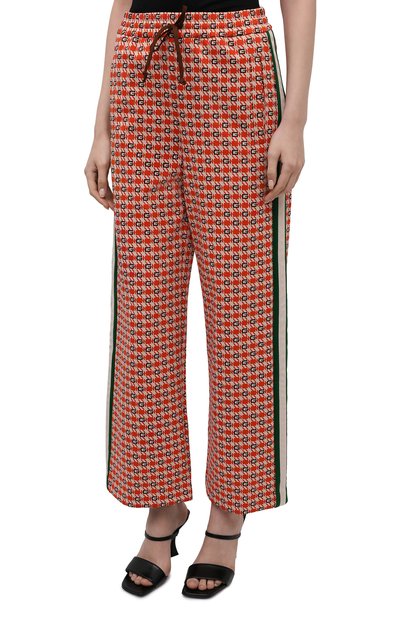 Брюки GUCCI красного цвета по цене 89950 руб., арт. 644627/XJC23, фото 3 Брюки GUCCI, арт. 644627/XJC23, фото 3