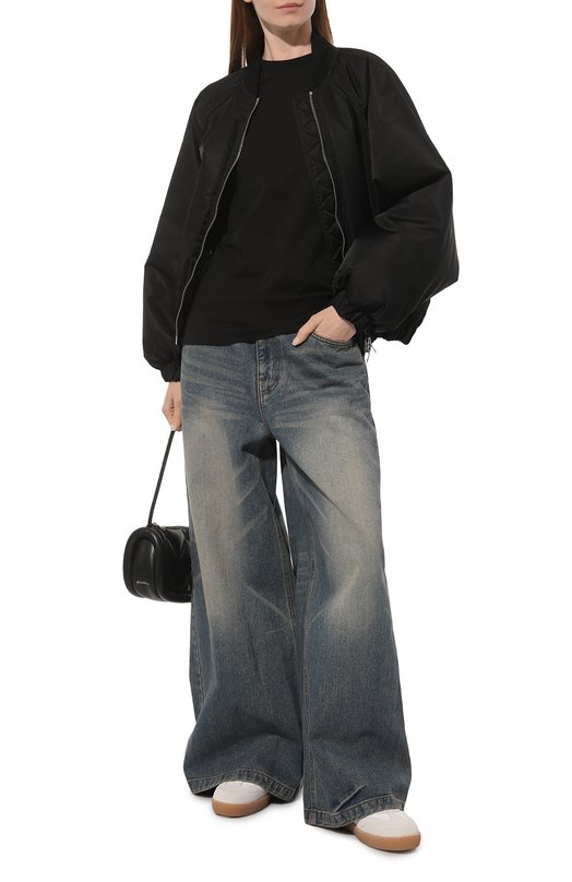 Хлопковая футболка HUGO 50502310 Чёрный  50502310 Фото 2