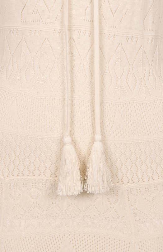 Хлопковое платье Zadig and Voltaire KWDR01210 Кремовый  KWDR01210 Фото 6