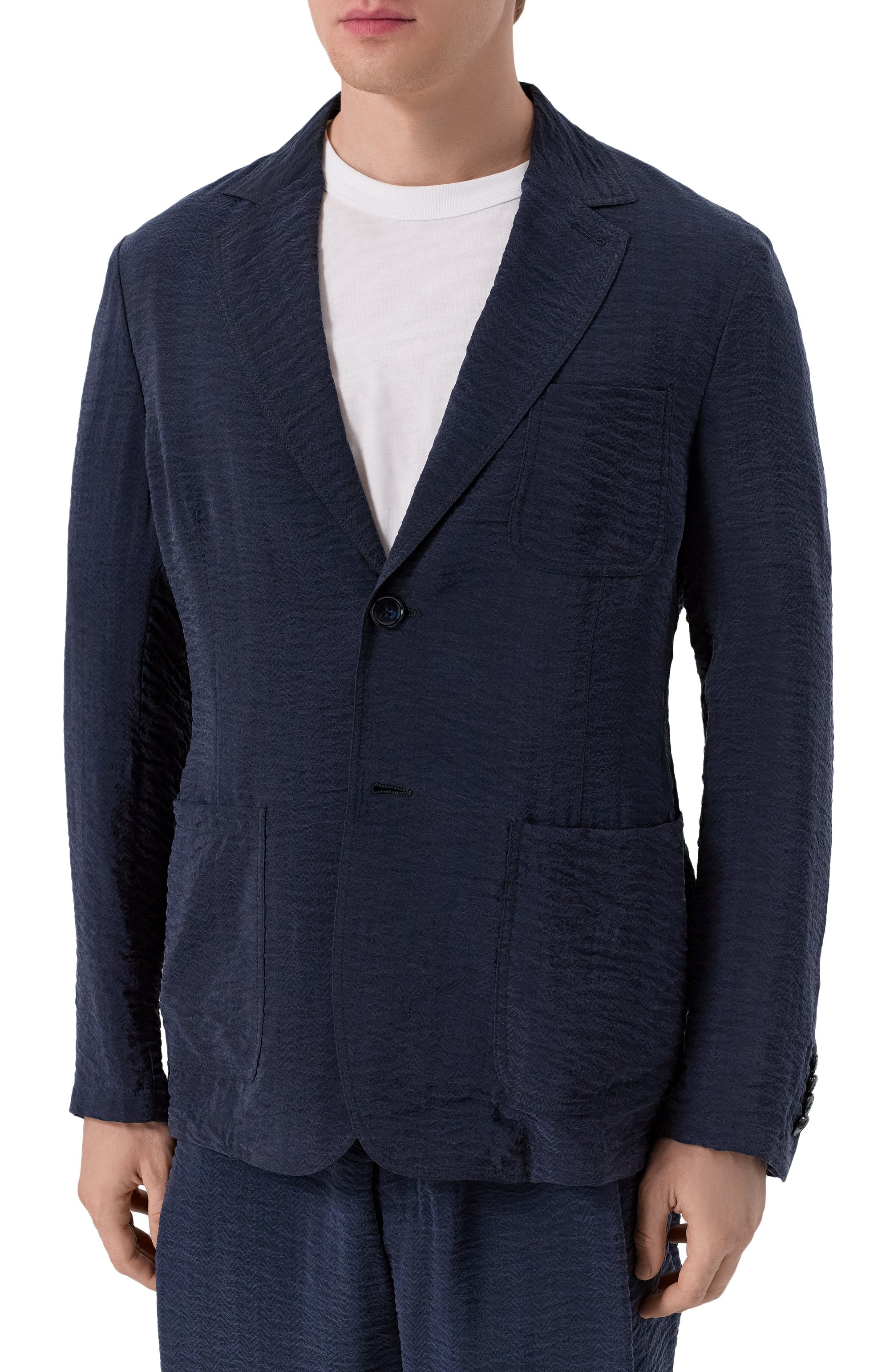 Однобортный пиджак GIORGIO ARMANI, арт. GM001935/TE16001, фото 4