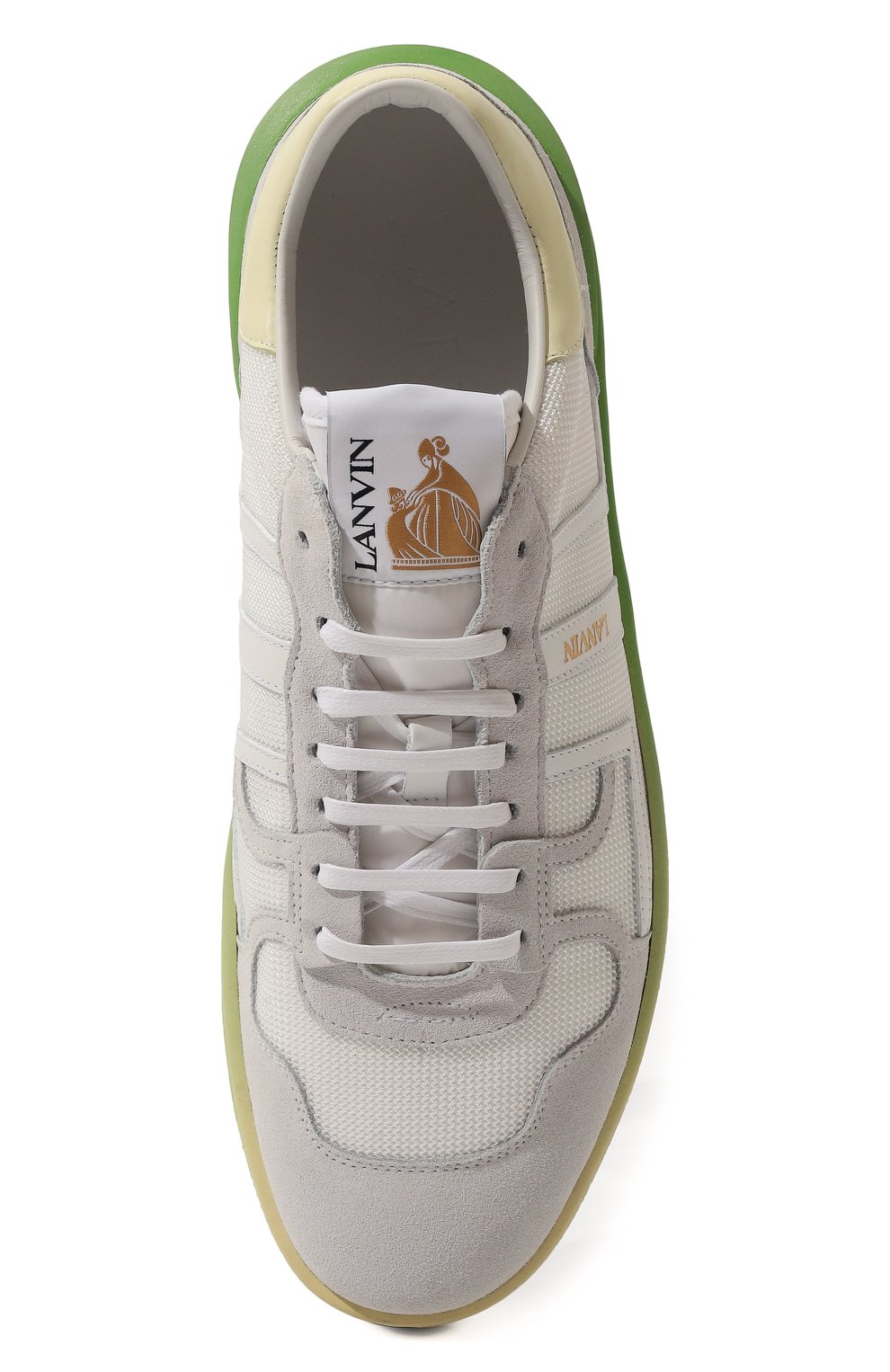 Комбинированные кеды clay LANVIN, арт. FM-SKDK00-MESP-P23, фото 6