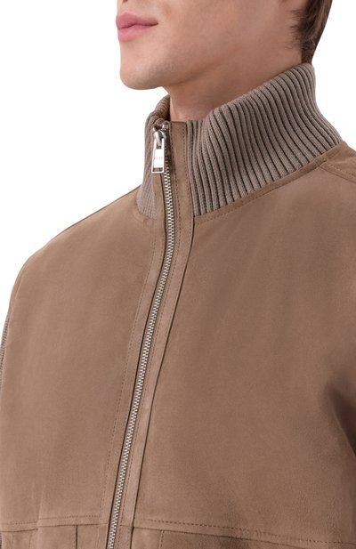 Комбинированный бомбер BOSS, арт. 50547673, фото 5