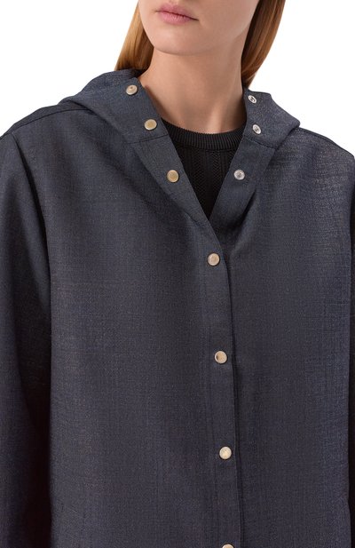 Шерстяная рубашка KITON, арт. D54435K0901, фото 5