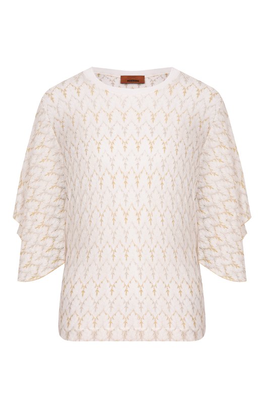 Пуловер из вискозы Missoni DS26SK12/BR015X Белый DS26SK12/BR015X