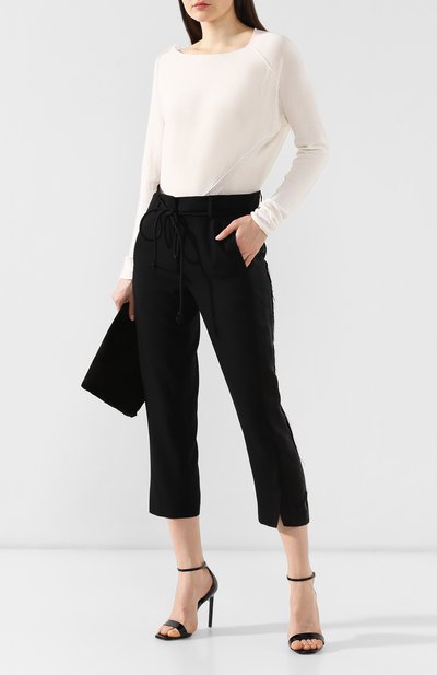Шерстяные брюки ANN DEMEULEMEESTER, арт. 1901-1404-P-170-099, фото 2