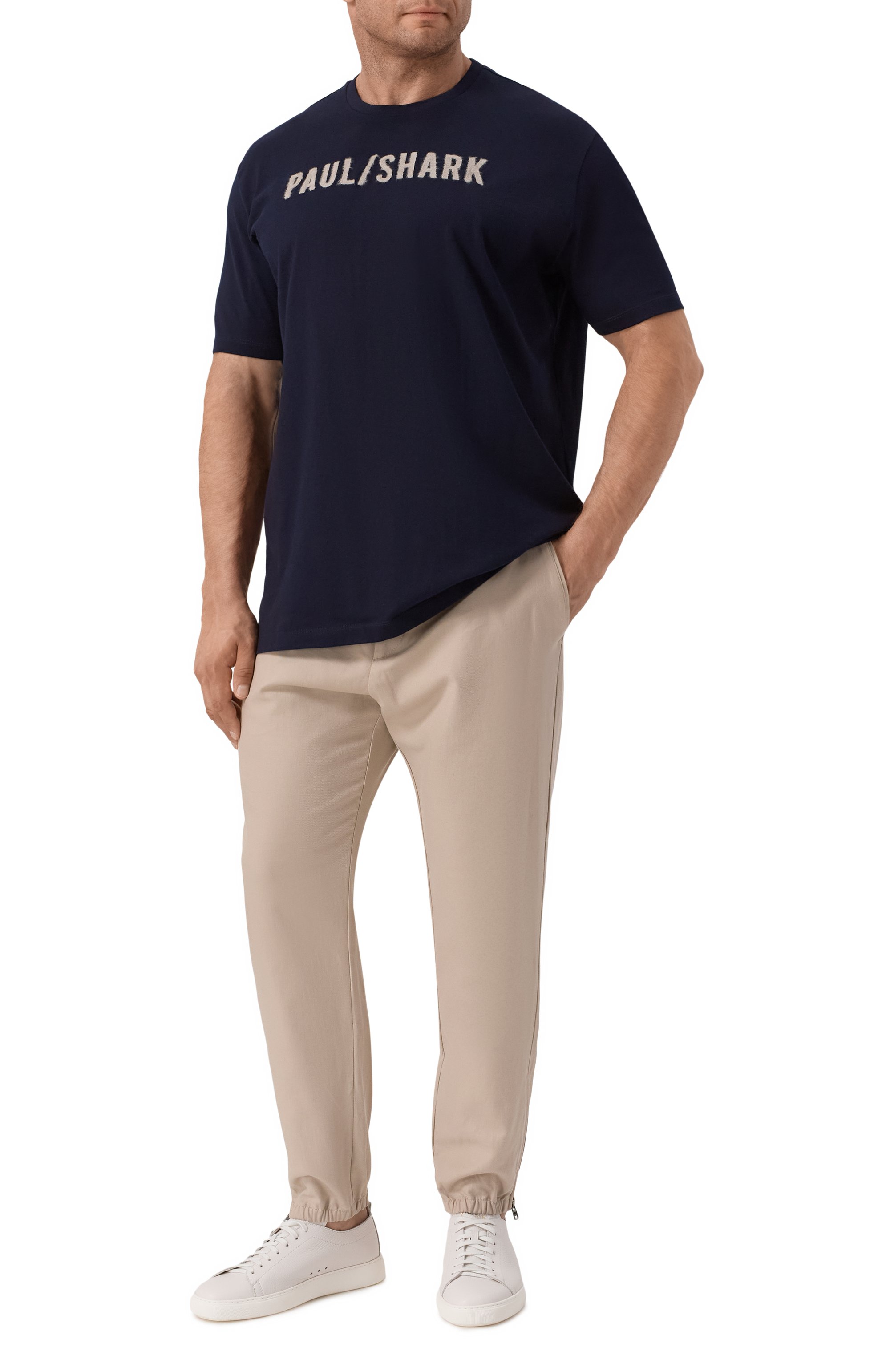 Хлопковая футболка PAUL&SHARK, арт. 15311648/3XL, фото 2