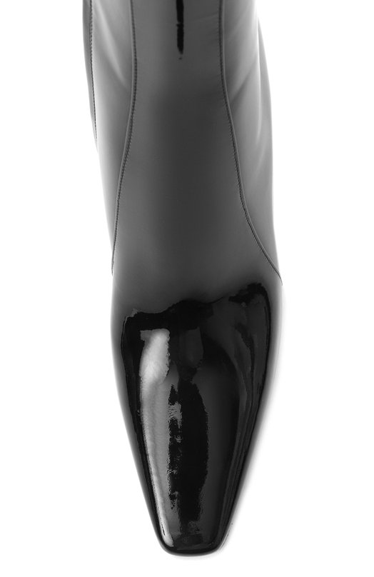 Лакированные ботильоны Rainer 90 Saint Laurent 827733/1TV00 Чёрный  827733/1TV00 Фото 6