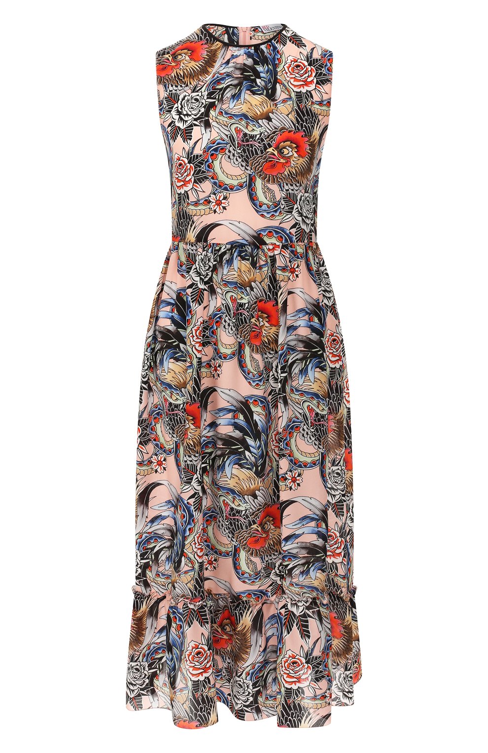 Шелковое платье REDVALENTINO разноцветного цвета по цене 64700 руб., арт. RR0VAC40/SJB, фото 1 Шелковое платье REDVALENTINO, арт. RR0VAC40/SJB, фото 1