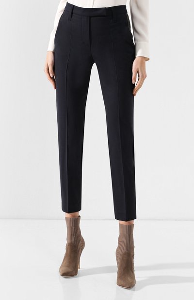 Шерстяные брюки со стрелками BRUNELLO CUCINELLI, арт. M0W07P6726, фото 3