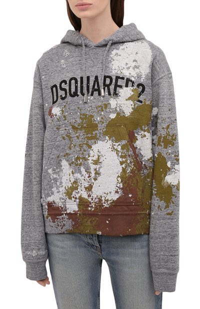 Хлопковое худи DSQUARED2, арт. S72GU0359/S25477, фото 3