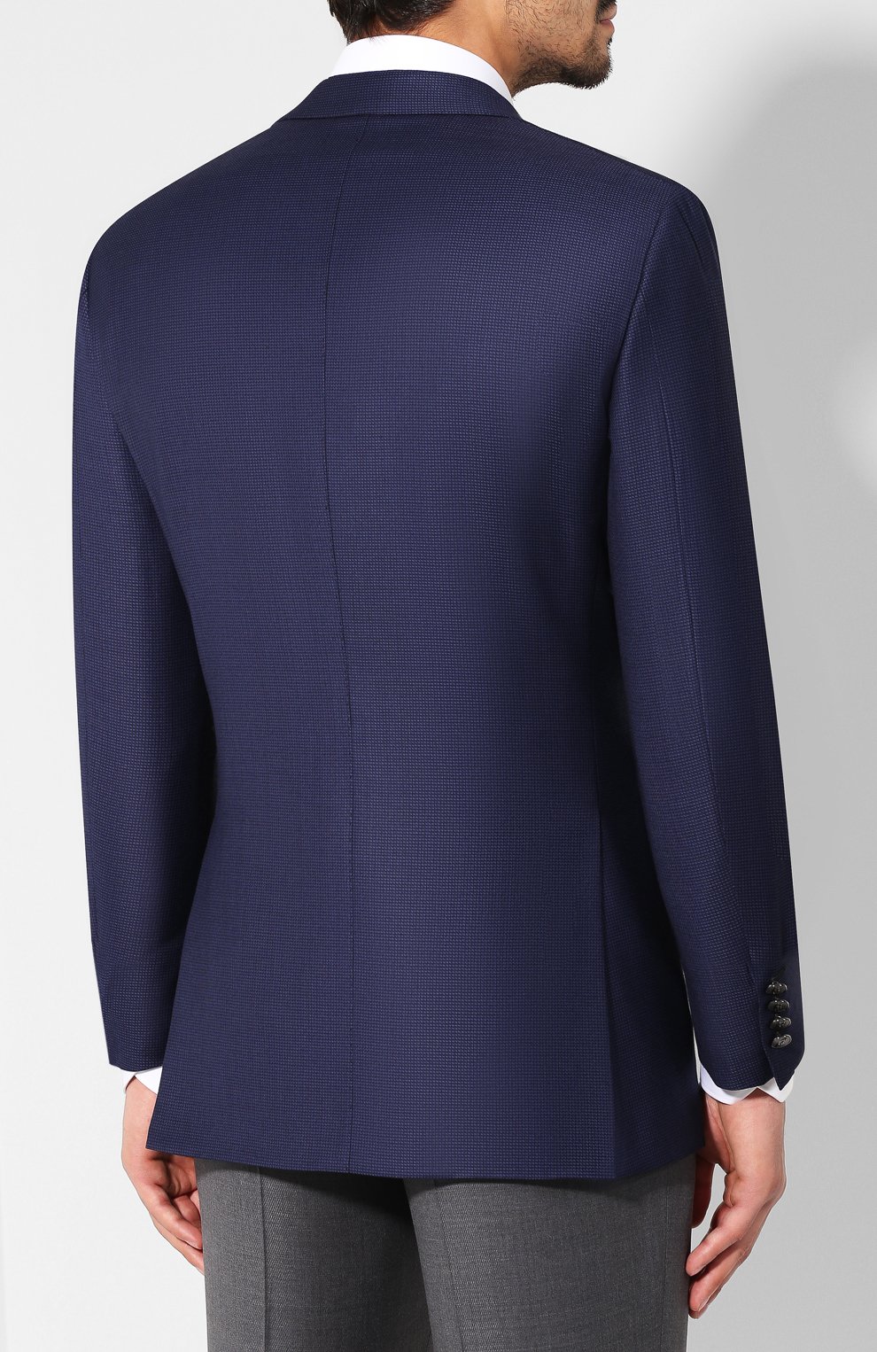 Шерстяной пиджак BRIONI, арт. RGI30L/P8A80/PARLAMENT0, фото 4