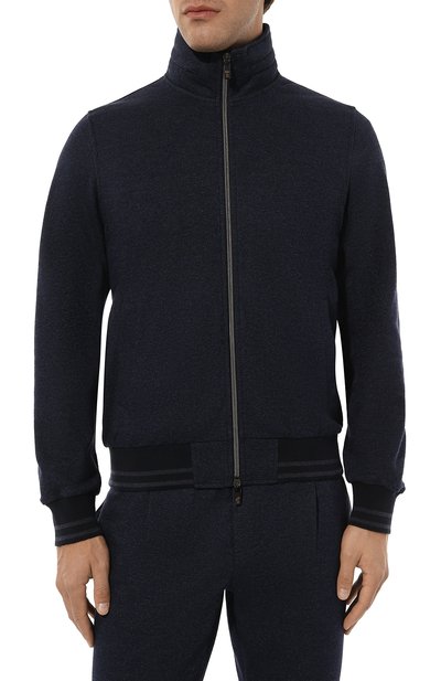 Толстовка из шерсти и хлопка CAPOBIANCO, арт. 17M406.PL00., фото 3