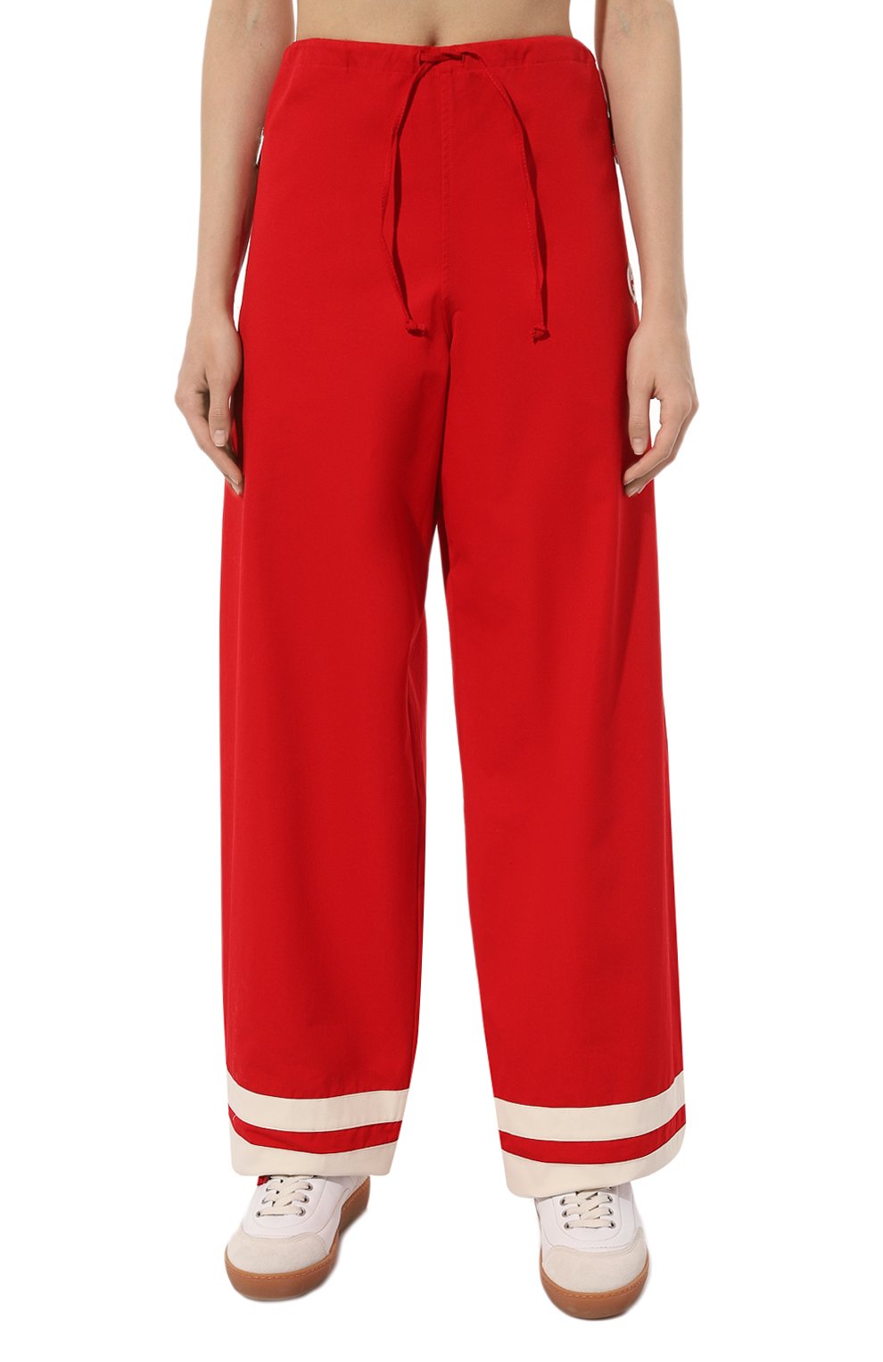 Хлопковые брюки GUCCI, арт. 747014/XJFV0, фото 3