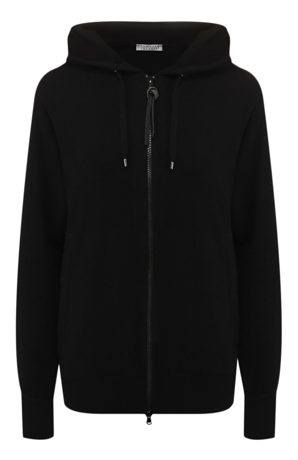 Кашемировый кардиган BRUNELLO CUCINELLI черного цвета по цене 238000 руб., арт. M12169106, фото 1 Кашемировый кардиган BRUNELLO CUCINELLI, арт. M12169106, фото 1