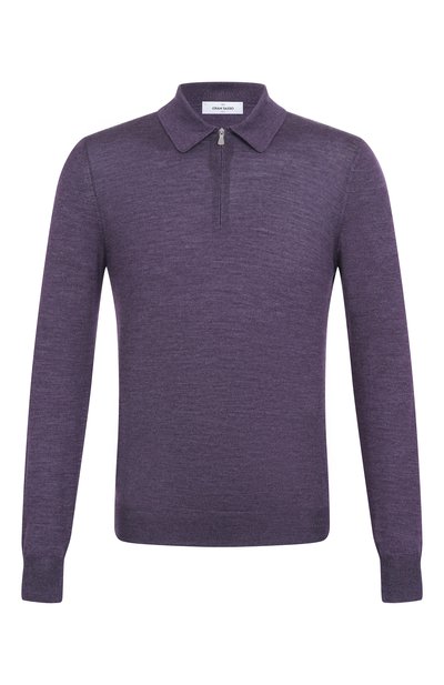 Мужская поло из шерсти и шелка GRAN SASSO, арт. 57137/13190