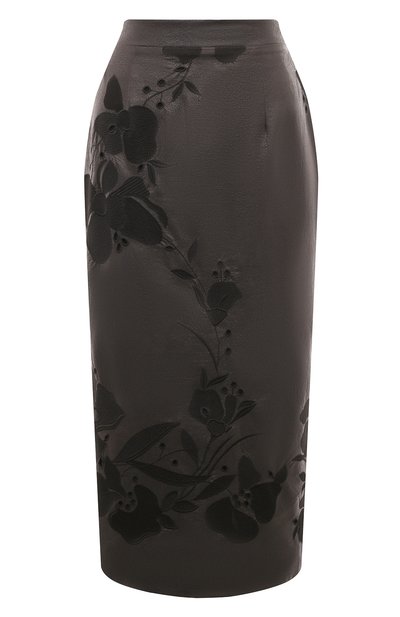 Женская юбка из экокожи ELIE SAAB, арт. SK049N