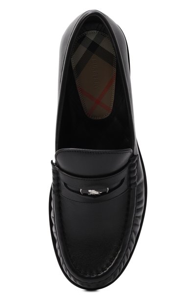 Кожаные пенни-лоферы cadet BURBERRY, арт. 8118752, фото 5