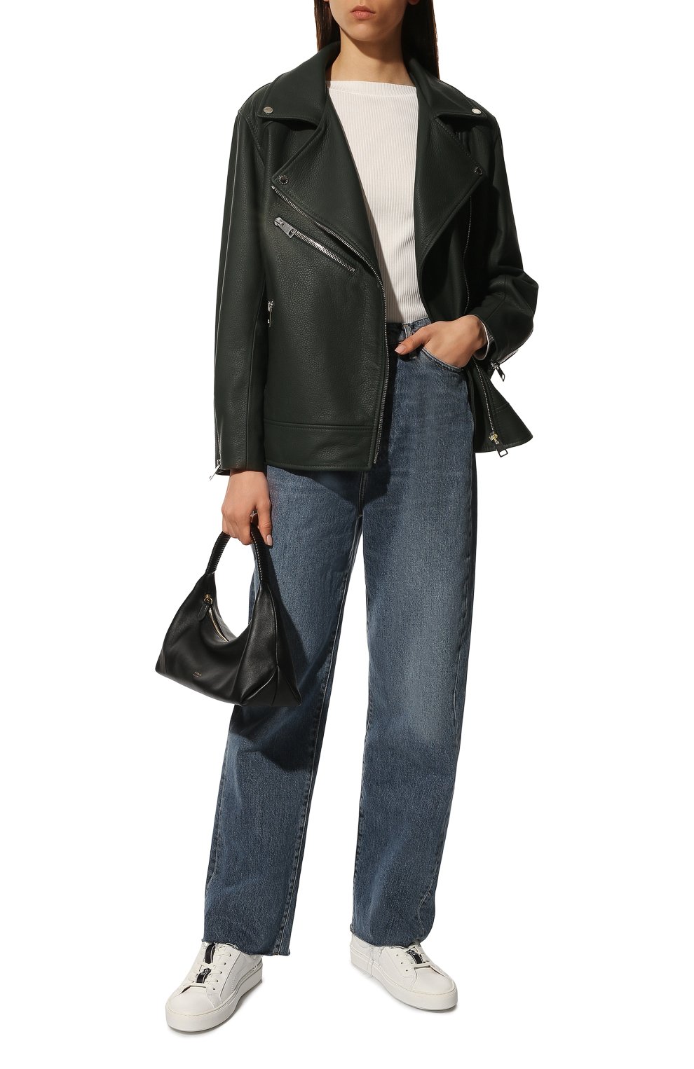 Кожаные кеды BOSS, арт. 50464538, фото 2