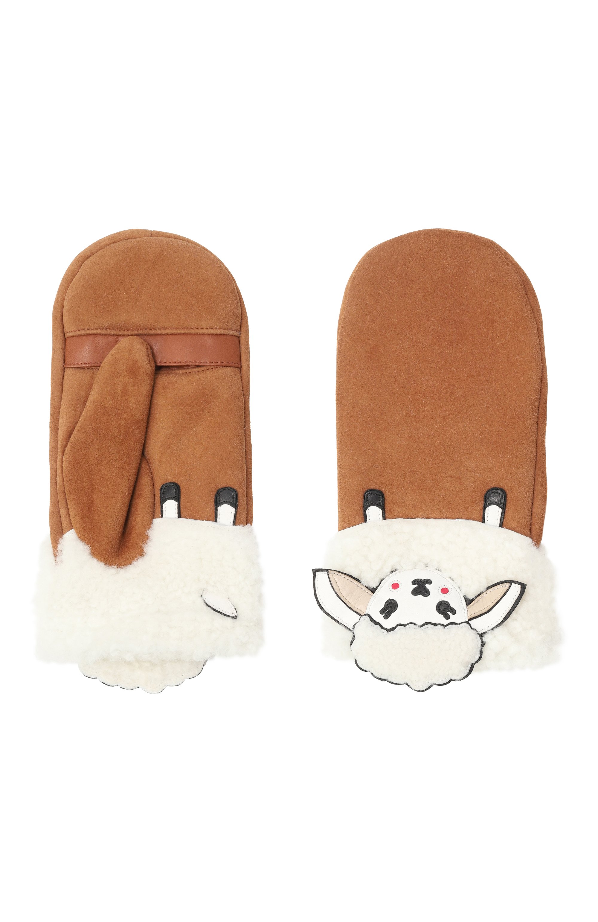 Варежки из овчины AGNELLE, арт. BELYMF, фото 2