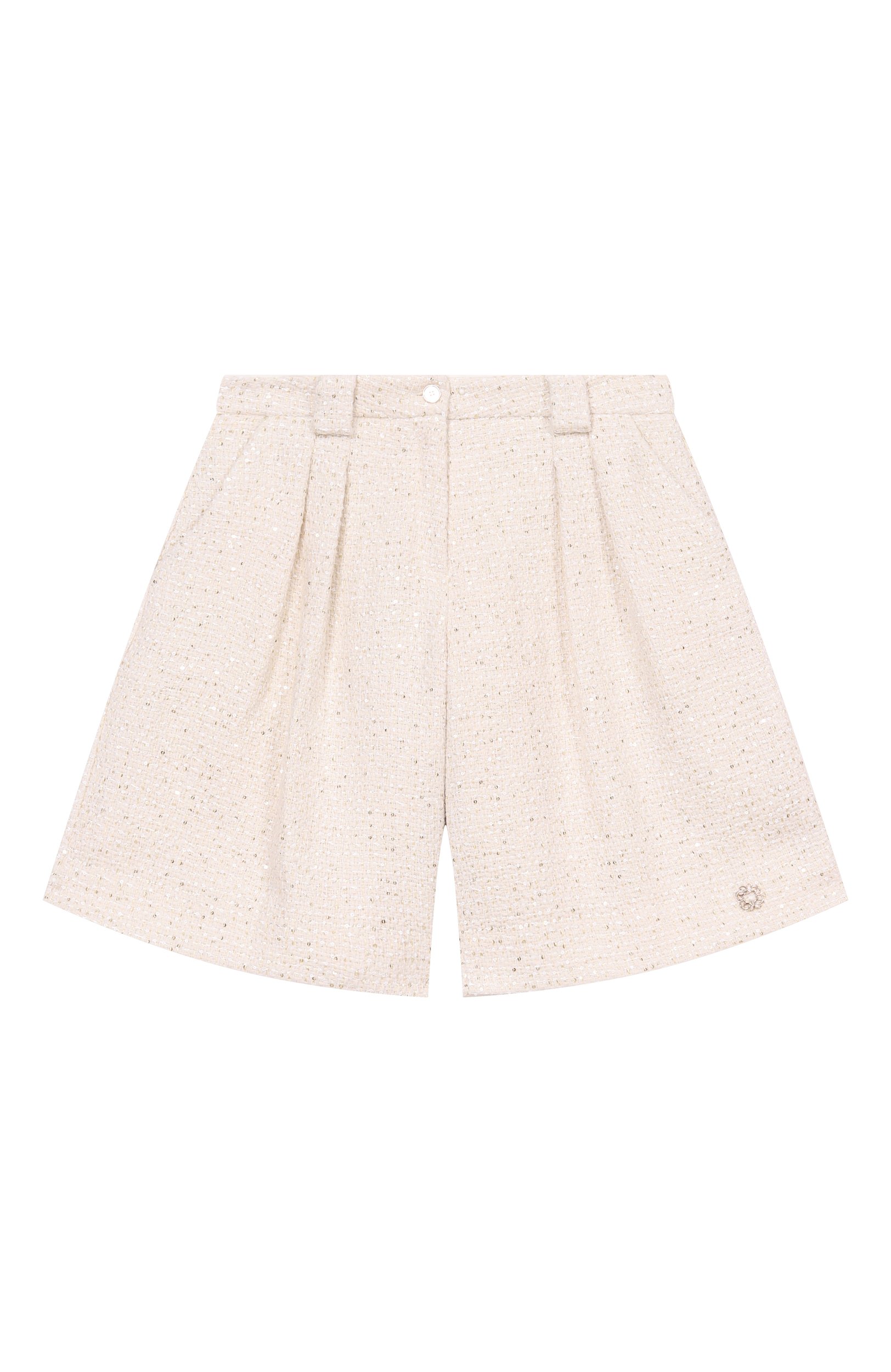 Твидовые шорты ELIE SAAB JUNIOR, арт. EFPA028/TS1129_001, фото 1