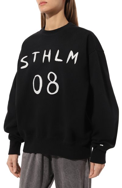 Хлопковый свитшот ACNE STUDIOS, арт. FA-UX-SWEA000162, фото 3